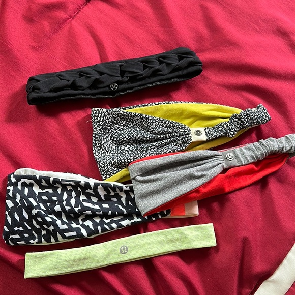 lululemon athletica Accessories - Lululemon headband set of 5
